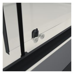 Breuer Komplettdusche als Schiebetür mit Seitenwand 900x1200mm Anschlag rechts Kl... BREUER-9449031001023 4062963334208 (Abb. 1)